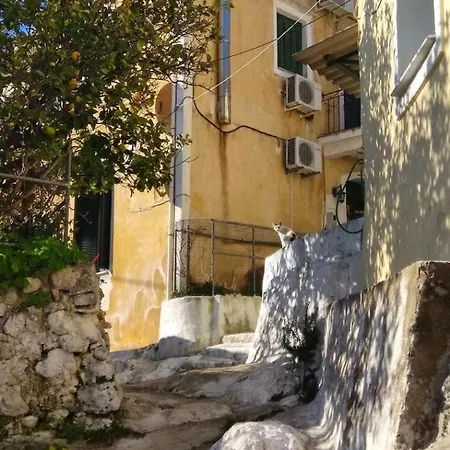 Traditional Corfiot House At Argyrades